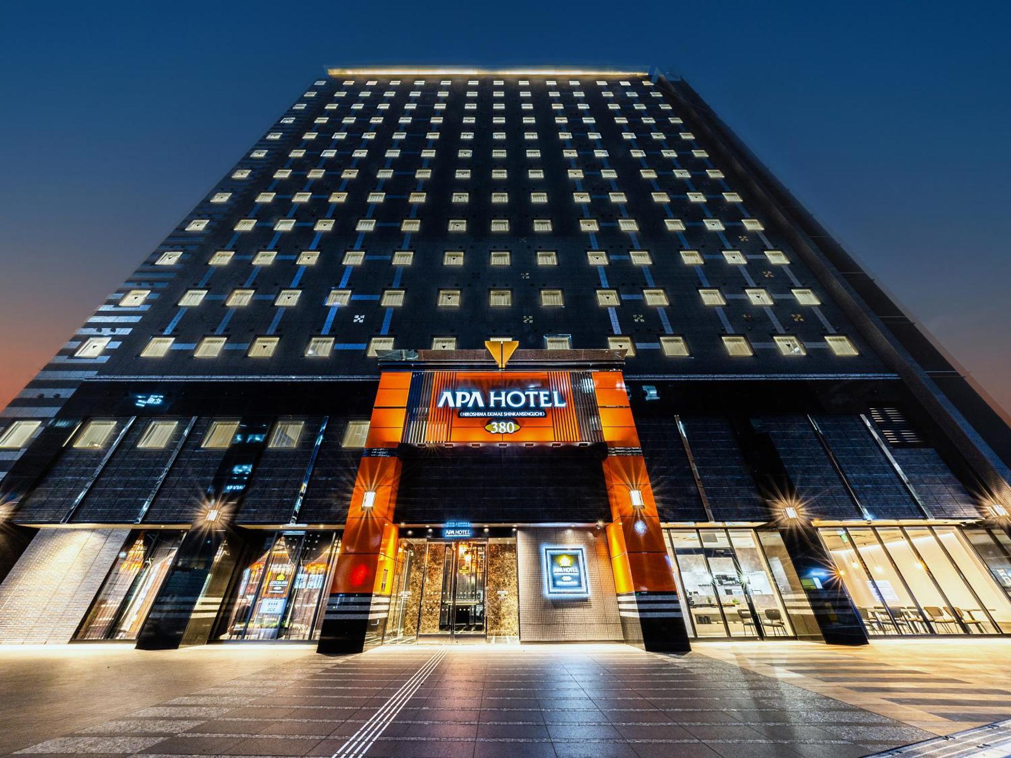 Apa Hotel Hiroshima Ekimae Shinkansenguchi Екстериор снимка